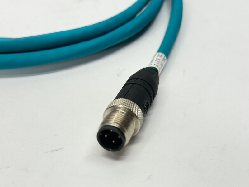 Lumberg Automation 0985 806 100/2M EtherNet/IP Male M12 4-Pin Cordset 900004056 - Maverick Industrial Sales