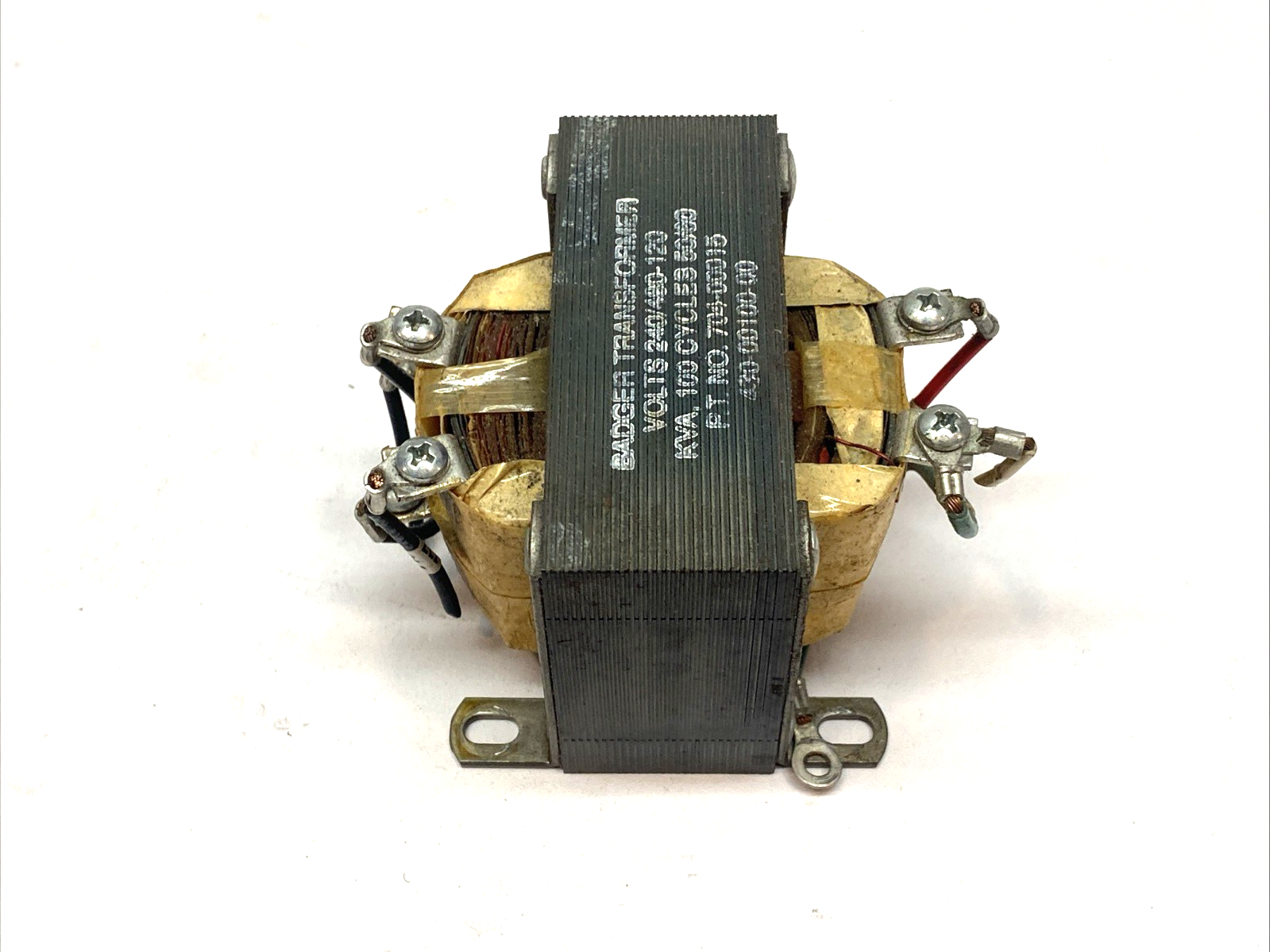Badger 704-00015 Single Phase Control Transformer 0.100kVA 240/480V to 120V - Maverick Industrial Sales