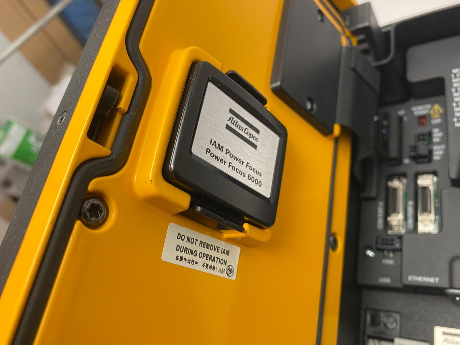 8436 1800 02, 8436091000 | Atlas Copco 8436 1800 02 Power Focus PF6000 ServAid Controller, w/ 8436091000 - Used - Maverick Industrial Sales