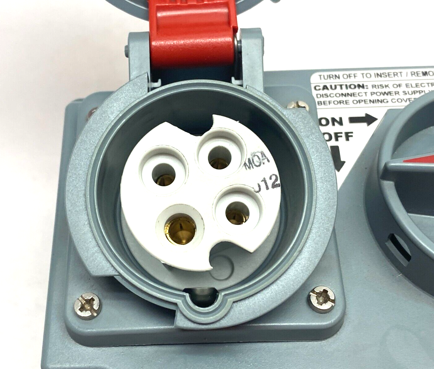 Eaton Cooper CD420HMI7W Arrow Hart Interlock Pin and Sleeve Wiring Device 480V - Maverick Industrial Sales