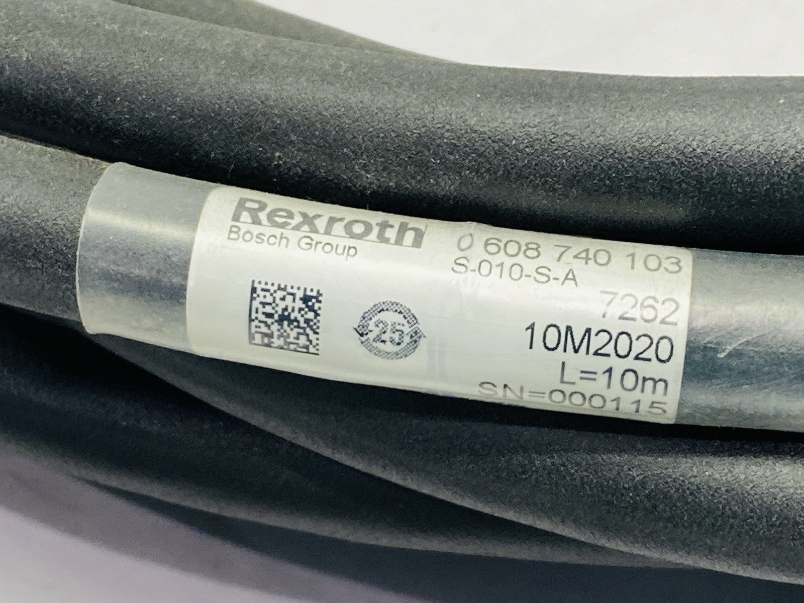 Bosch Rexroth 0608740103 Motor Connecting Cable S-010-S-A 10 Meter - Maverick Industrial Sales