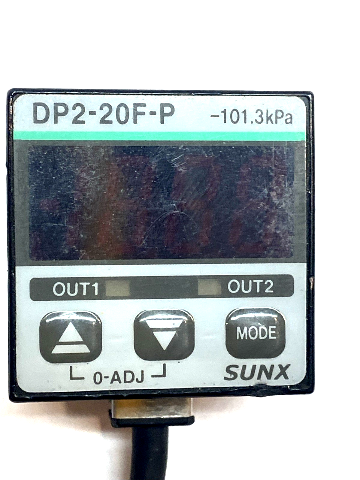 DP2-20F-P | Sunx Digital Vacuum Pressure Sensor - Used - Maverick Industrial Sales