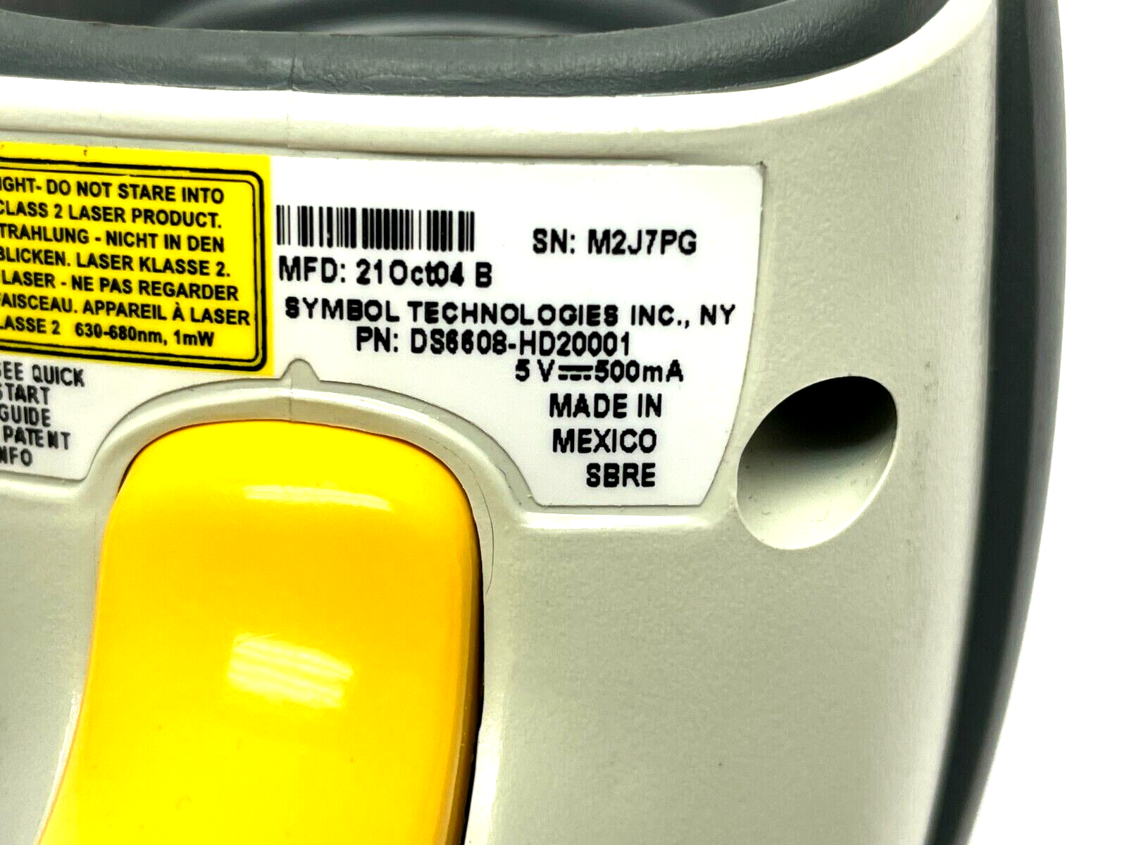 Symbol DS6608-HD20001 Barcode Scanner - Maverick Industrial Sales