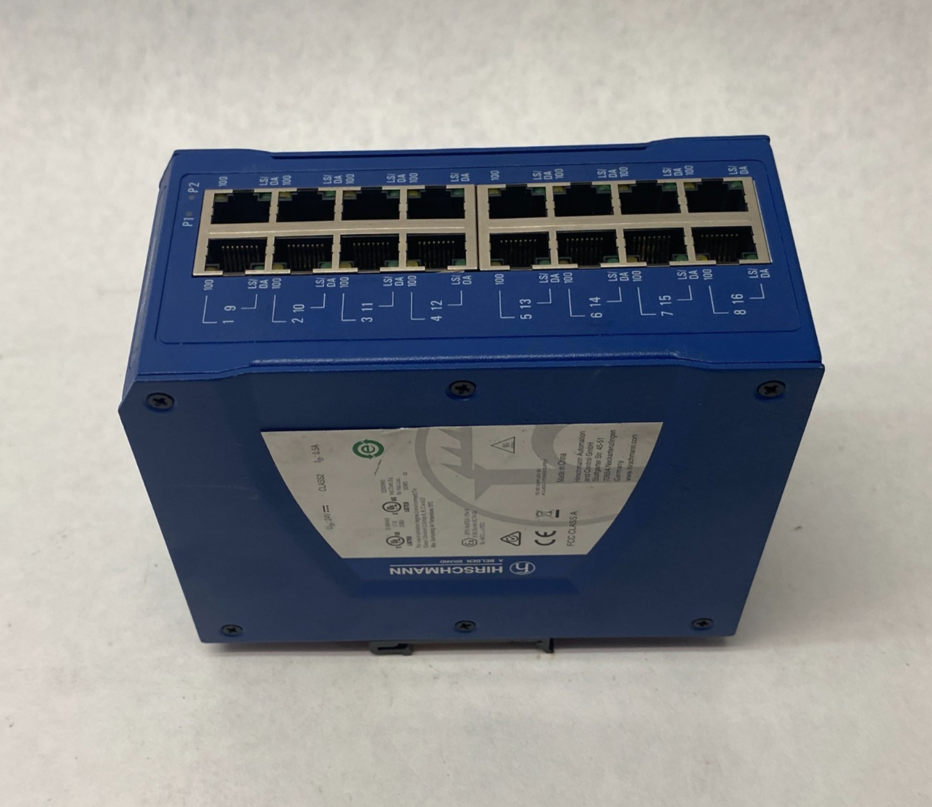 Hirschmann SPIDER II 16TX EEC Industrial Ethernet Rail Switch - Maverick Industrial Sales