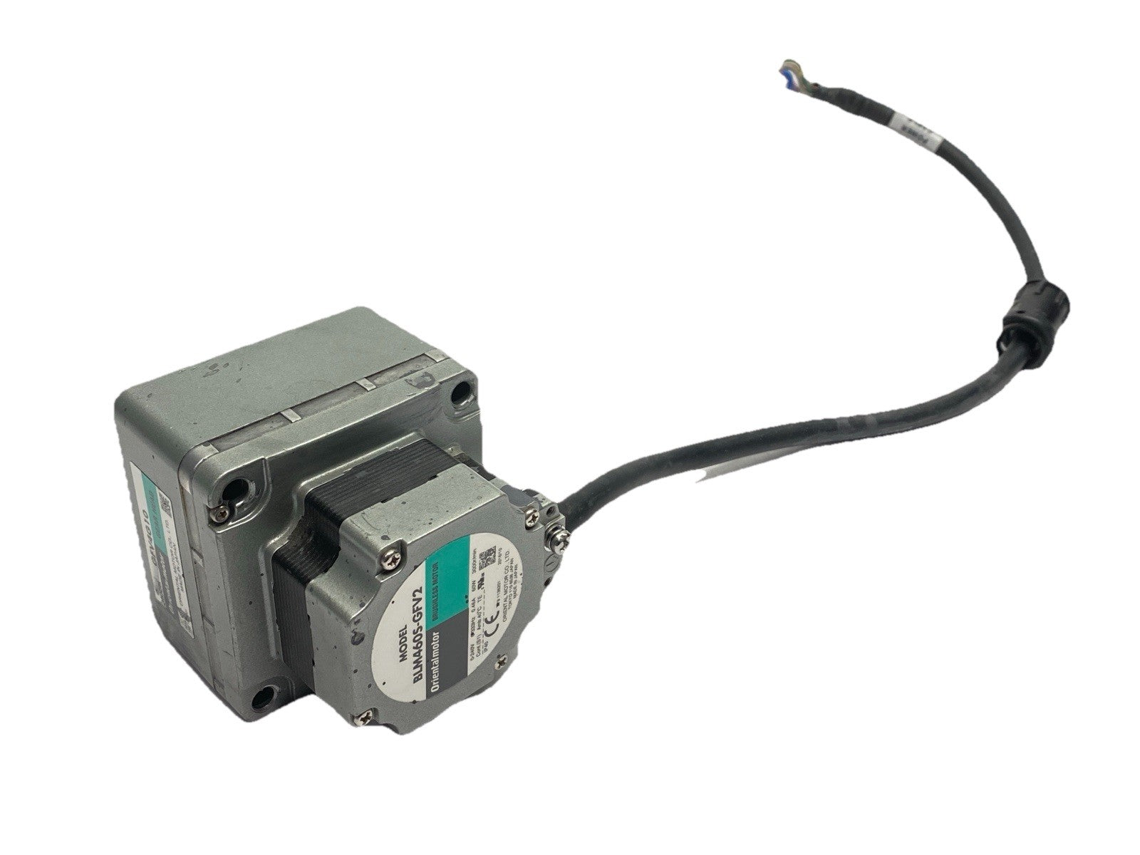 BLM460S-GFV2 | Oriental Motor Brushless Motor 3000RPM 60W GFV4G10 Gear Head 10:1 - Used - Maverick Industrial Sales