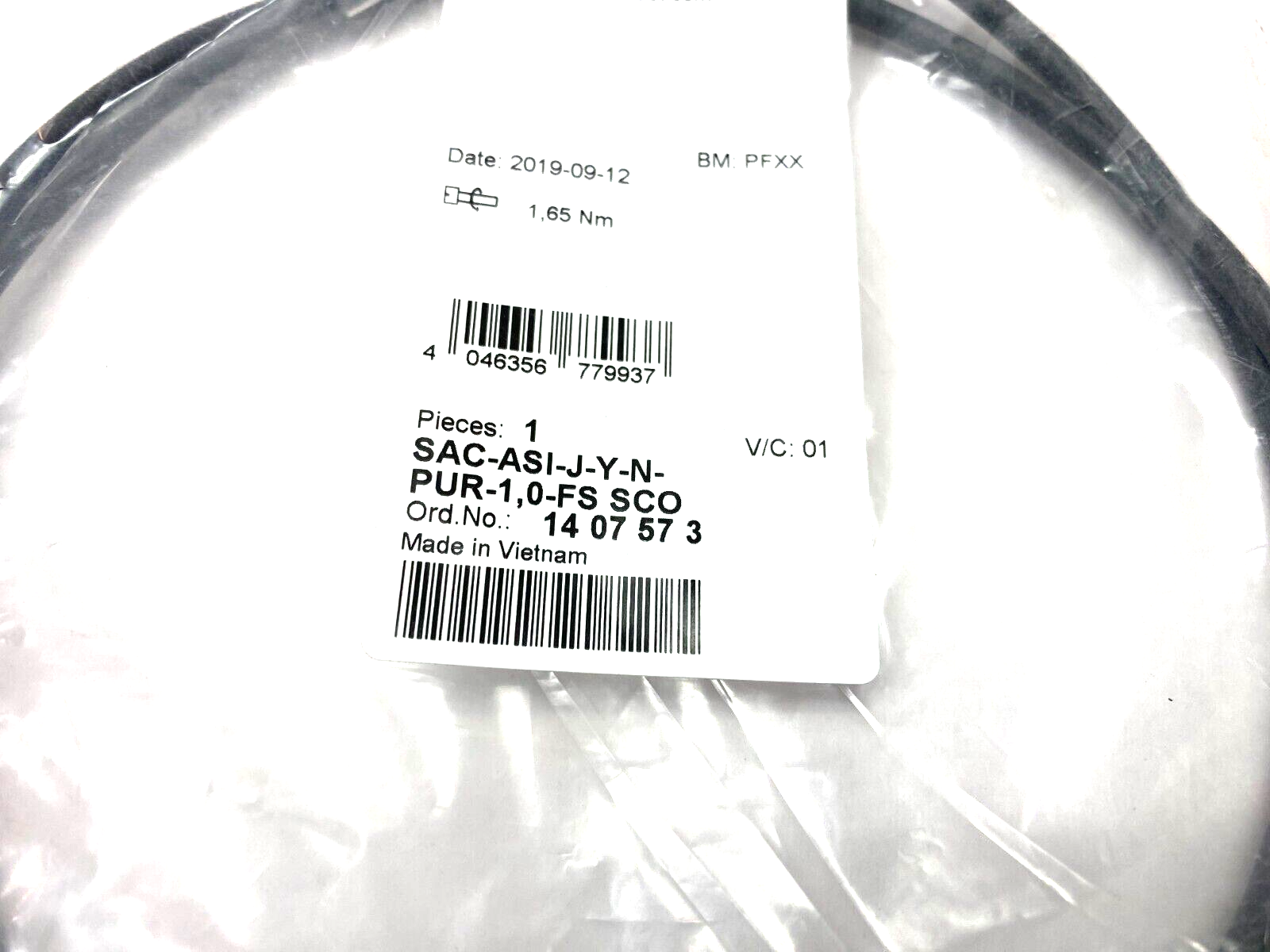 Phoenix Contact SAC-ASI-J-Y-N-PUR-1,0-FS SCO Interface Distributor 1407573 - Maverick Industrial Sales