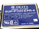 Okaya SUP-P15H-EPR-4 Noise Filter 250V 15A - Maverick Industrial Sales