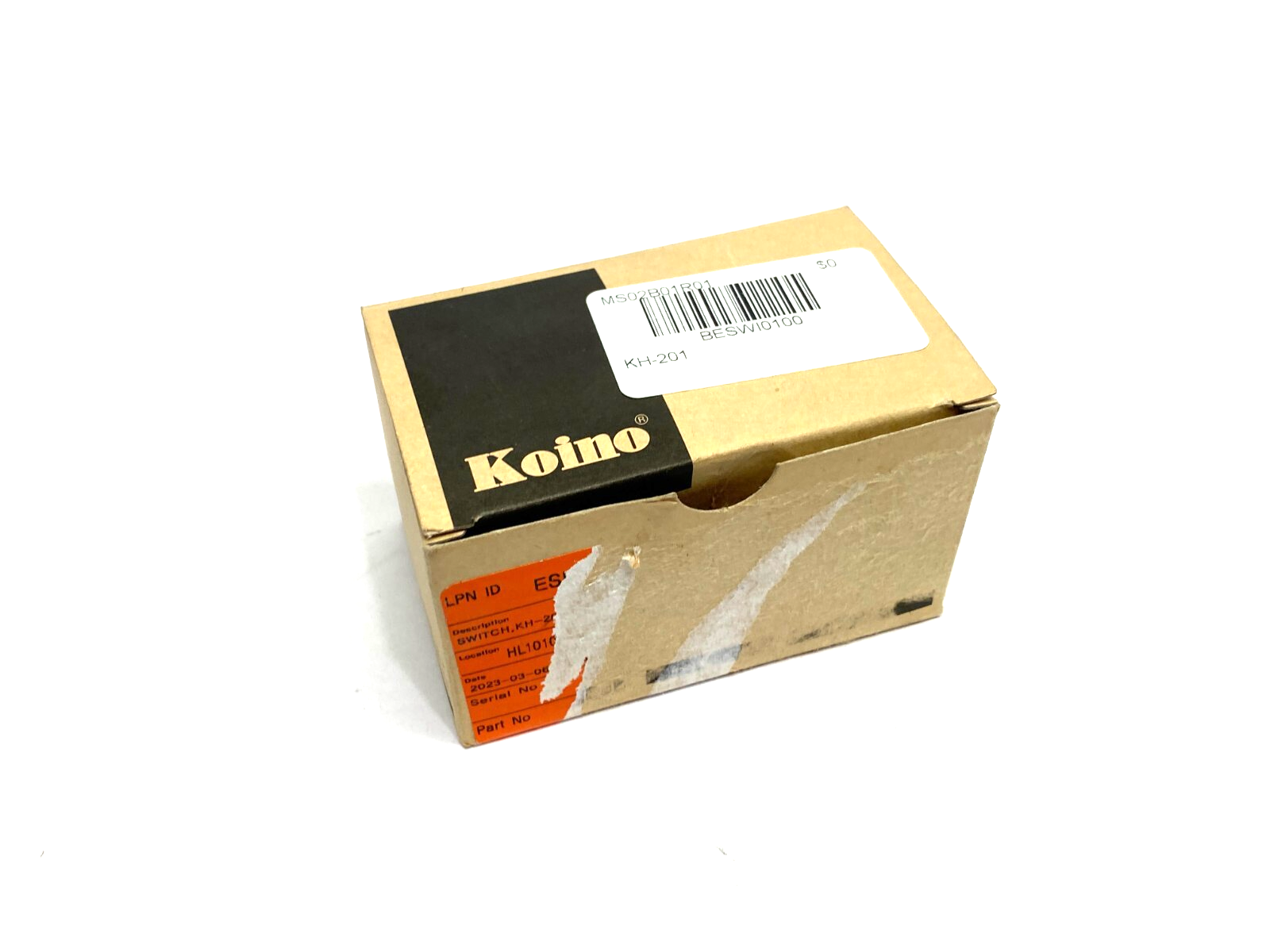 Koino KH-201 Pushbutton Switch Assembly On/Off 250VAC 15A, 380VAC 10A - Maverick Industrial Sales