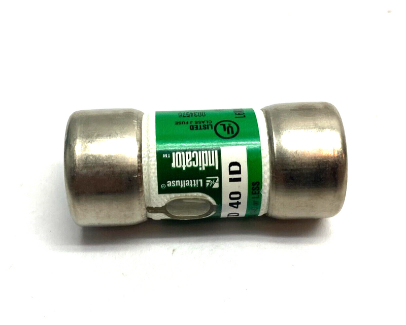 Littelfuse JTD 40 ID Indicator Time-Delay Fuse Class J 600VAC or Less - Maverick Industrial Sales