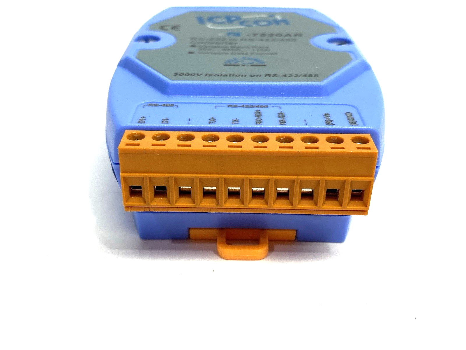 I-7520AR | ICP DAS RS-232 to RS-422/RS-485 Converter, DIN Mount - Used - Maverick Industrial Sales