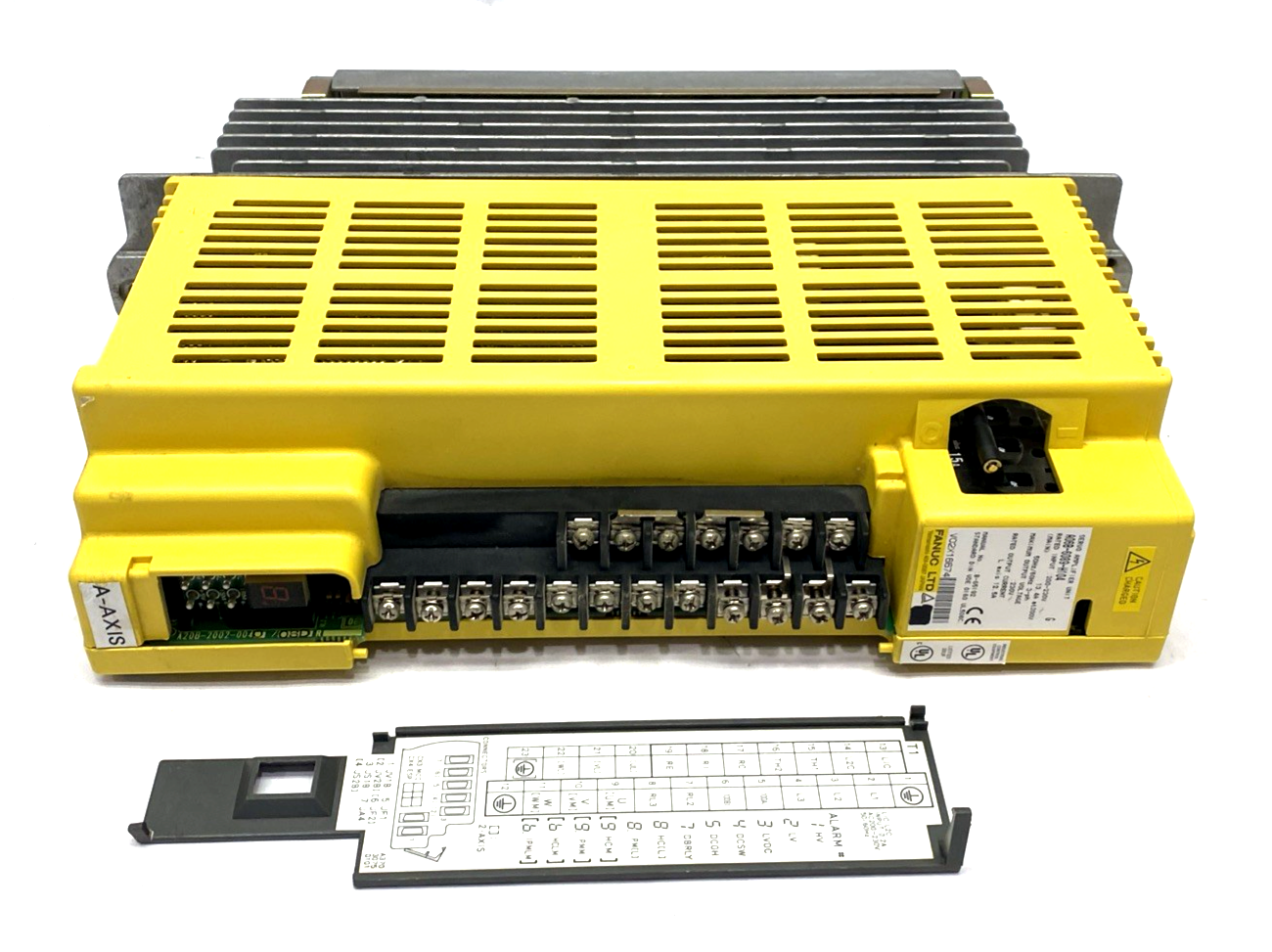 A06B-6089-H104 | Fanuc G AC Servo Amplifier Unit 3PH 230VAC 12.5A DAMAGED PLASTIC - Used - Maverick Industrial Sales