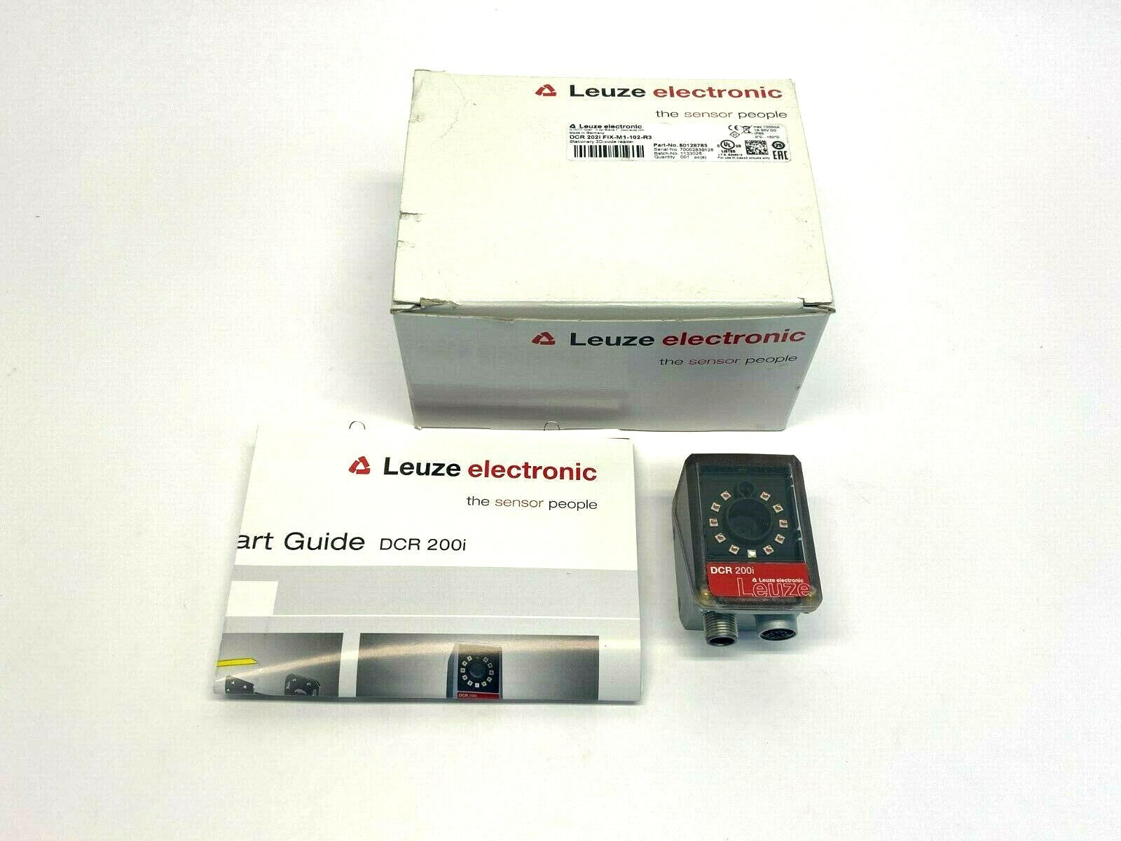 Leuze Electronic DCR 202i FIX-M1-102-R3 Stationary 2D Code Reader 50128783 - Maverick Industrial Sales