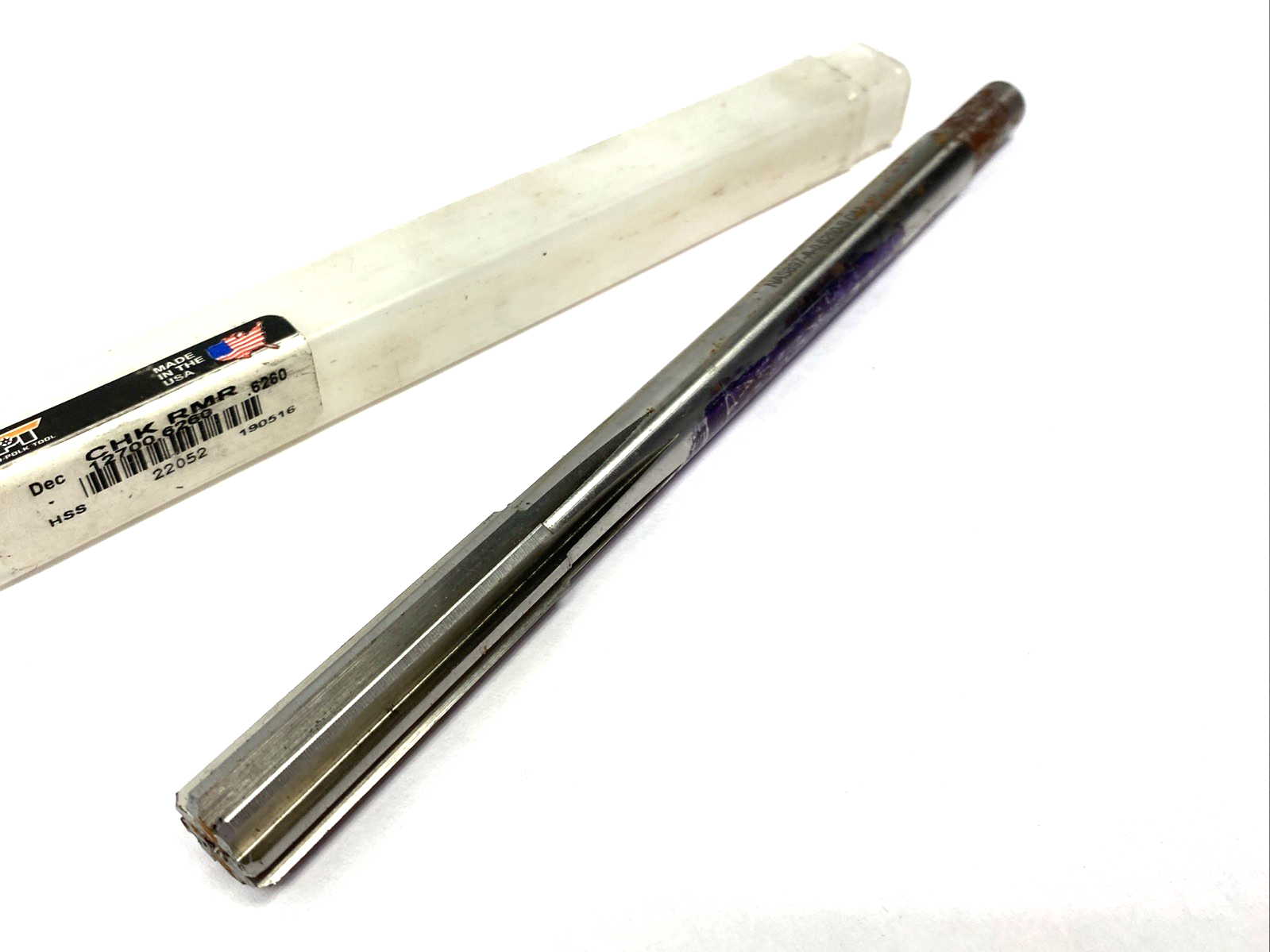 Alvord-Polk Tool 12700.6260 Chucking Reamer HSS 22052 - Maverick Industrial Sales
