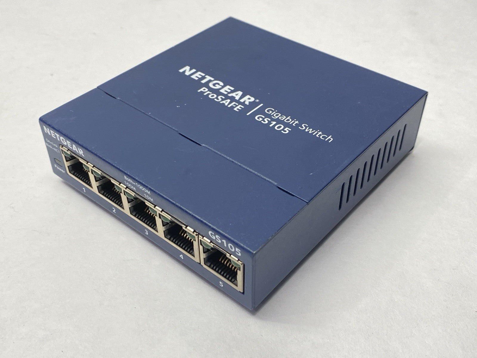 Netgear GS105v5 ProSAFE Unmanaged Gigabit Ethernet Switch 5-Port - Maverick Industrial Sales
