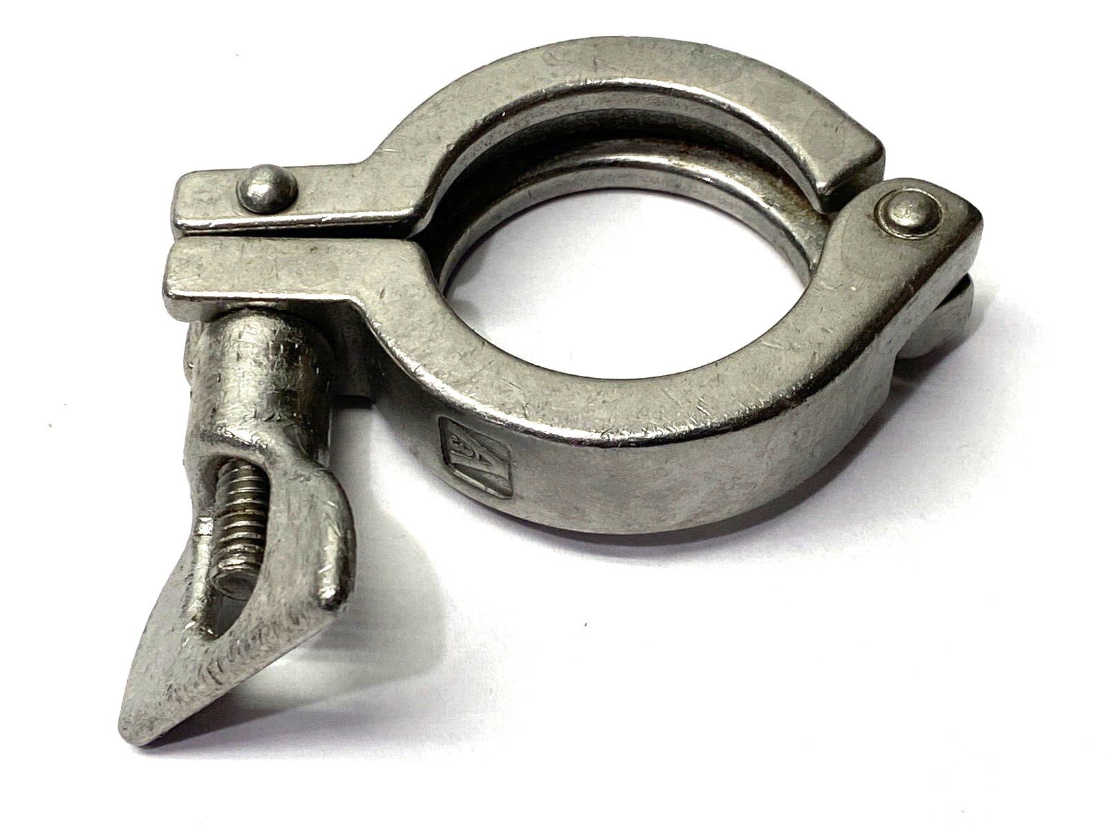 A3 1-3/4" Single Hinge Heavy Duty Steel Pipe Clamp LOT OF 2 - Maverick Industrial Sales