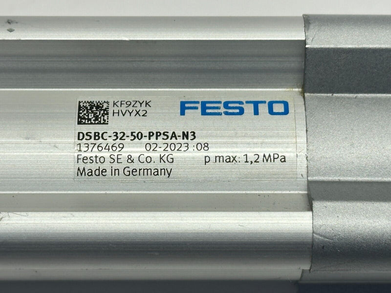 Festo DSBC-32-50-PPSA-N3 ISO Pneumatic Cylinder 32mm Bore 50mm Stroke 1376469 - Maverick Industrial Sales