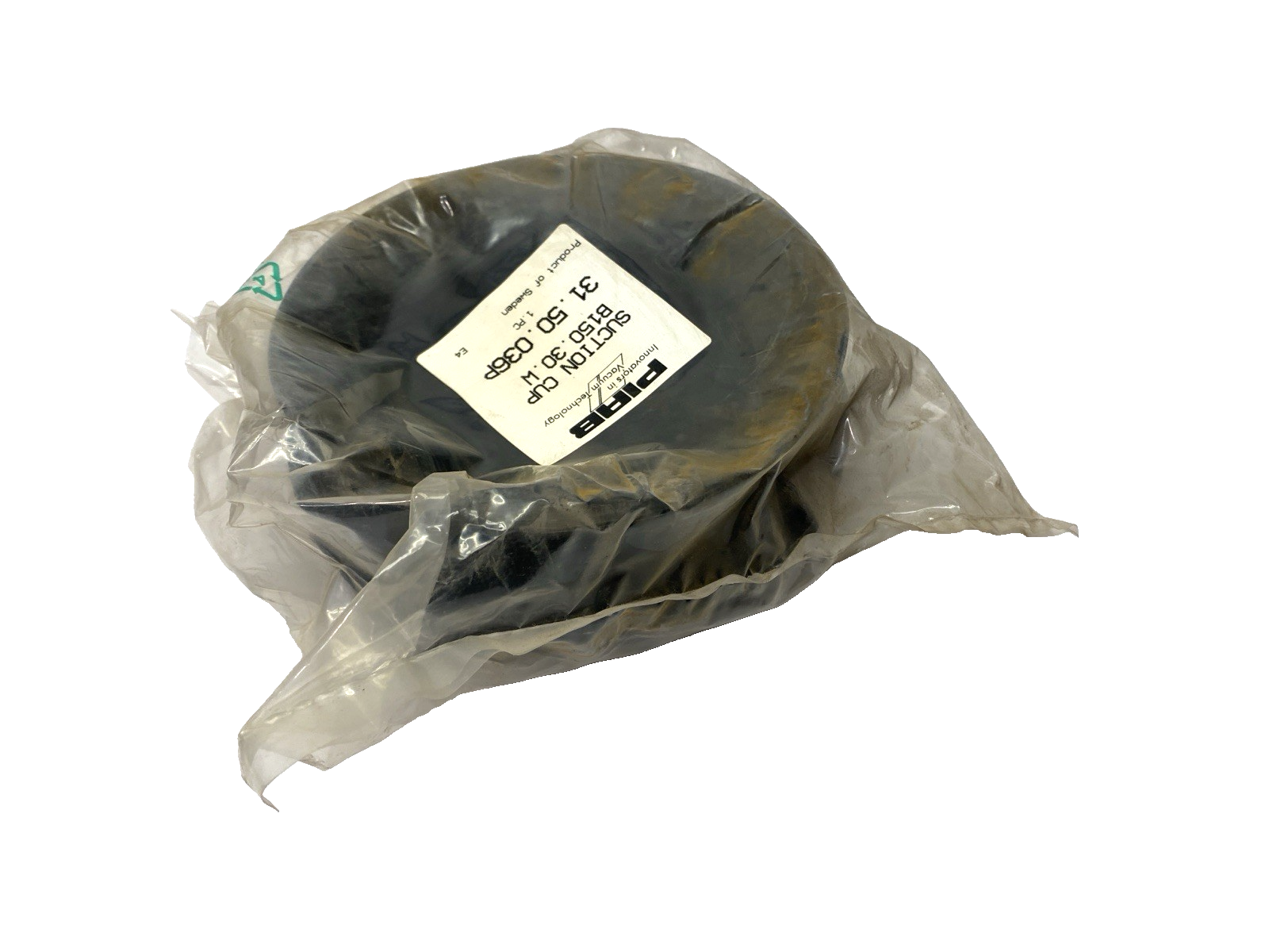 3150036P | Piab Suction Cup B150 Nitrile PVC w/ Washer - New - Maverick Industrial Sales