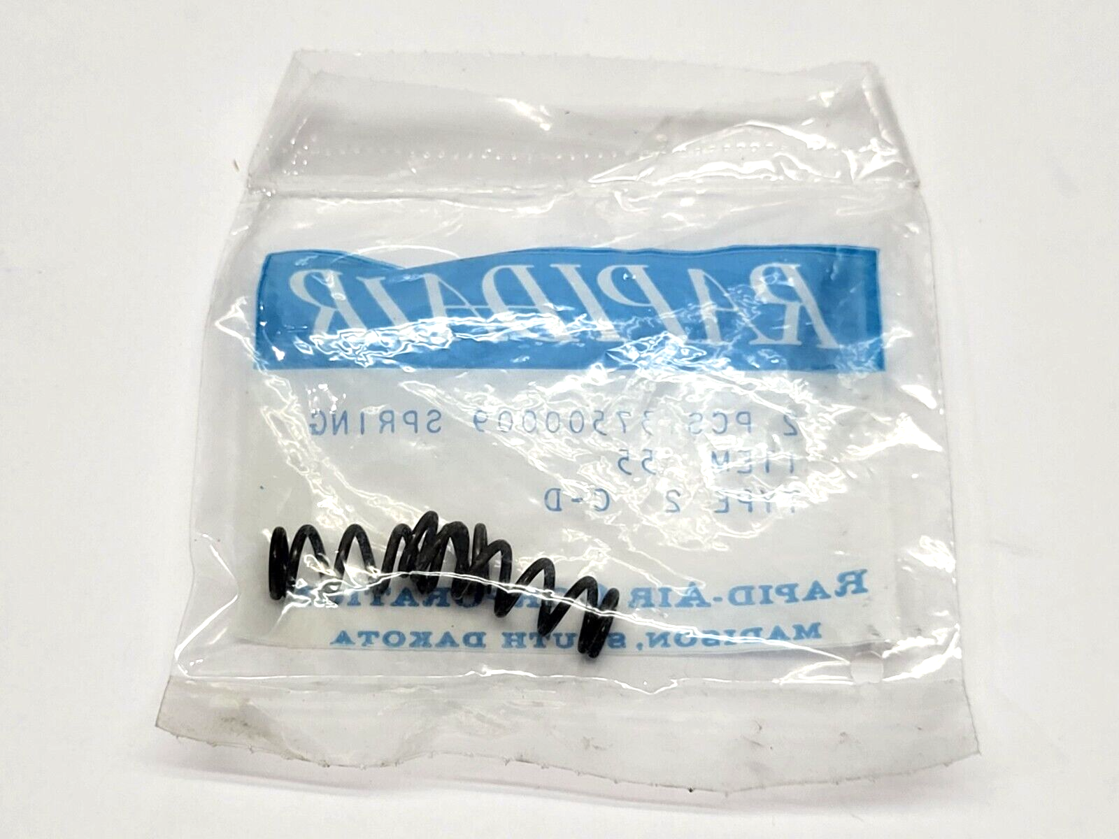 Rapid Air 37500009 Spring Type 2 C-D LOT OF 2 - Maverick Industrial Sales