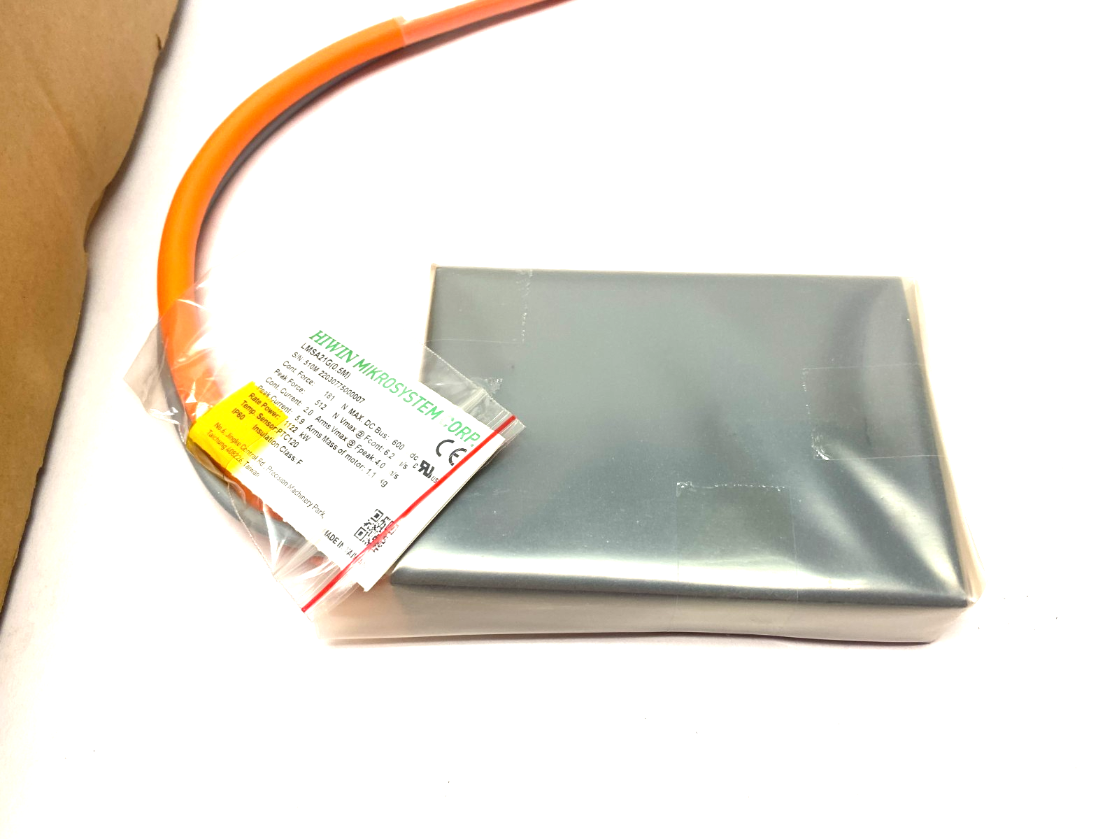 Hiwin LMSA21G Linear Motor 500mm Pt1000 - Maverick Industrial Sales