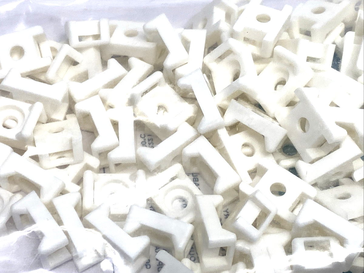 TM3S10-C69 | Panduit Cable Tie Mount, Ivory PA 0.88x0.63" 1/4" Screw 100-PACK - New - Maverick Industrial Sales
