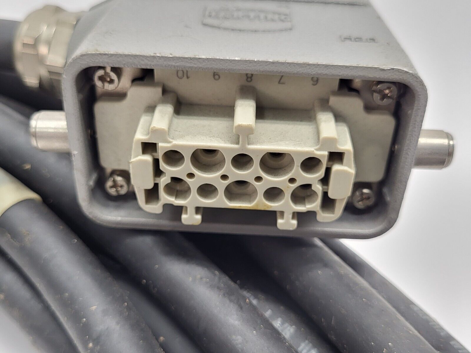 Lamb Technicon HES10-1JZJ-3D4-E50 CBL-WF4MP4-C16 10-Pin M to F Connector 50' - Maverick Industrial Sales