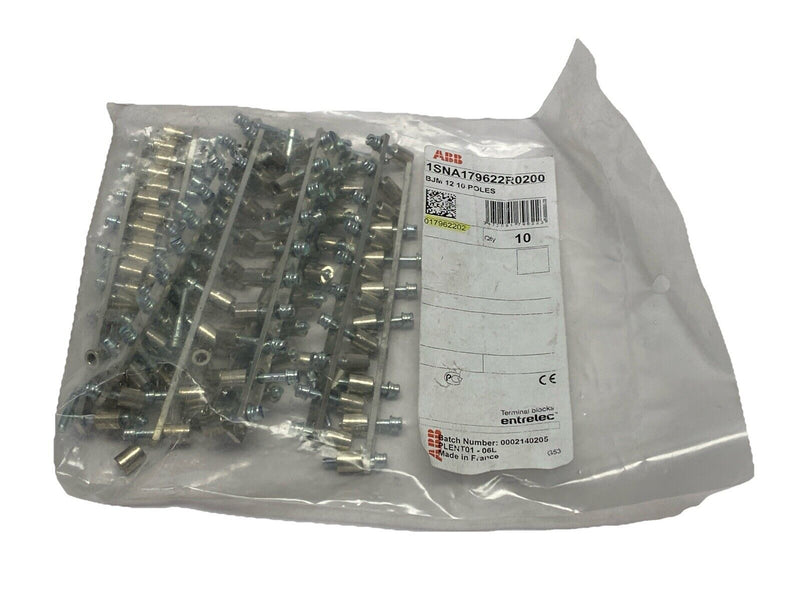 ABB 1SNA179622R0200 Jumper Bars BJM 12 10 Poles PKG OF 10 - Maverick Industrial Sales