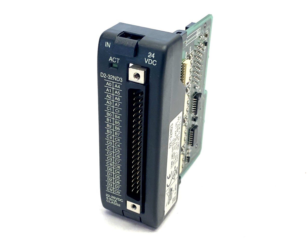D2-32ND3 | Automation Direct DirectLOGIC DL205 Discrete Input Module, 32-Pt 24VDC - Used - Maverick Industrial Sales