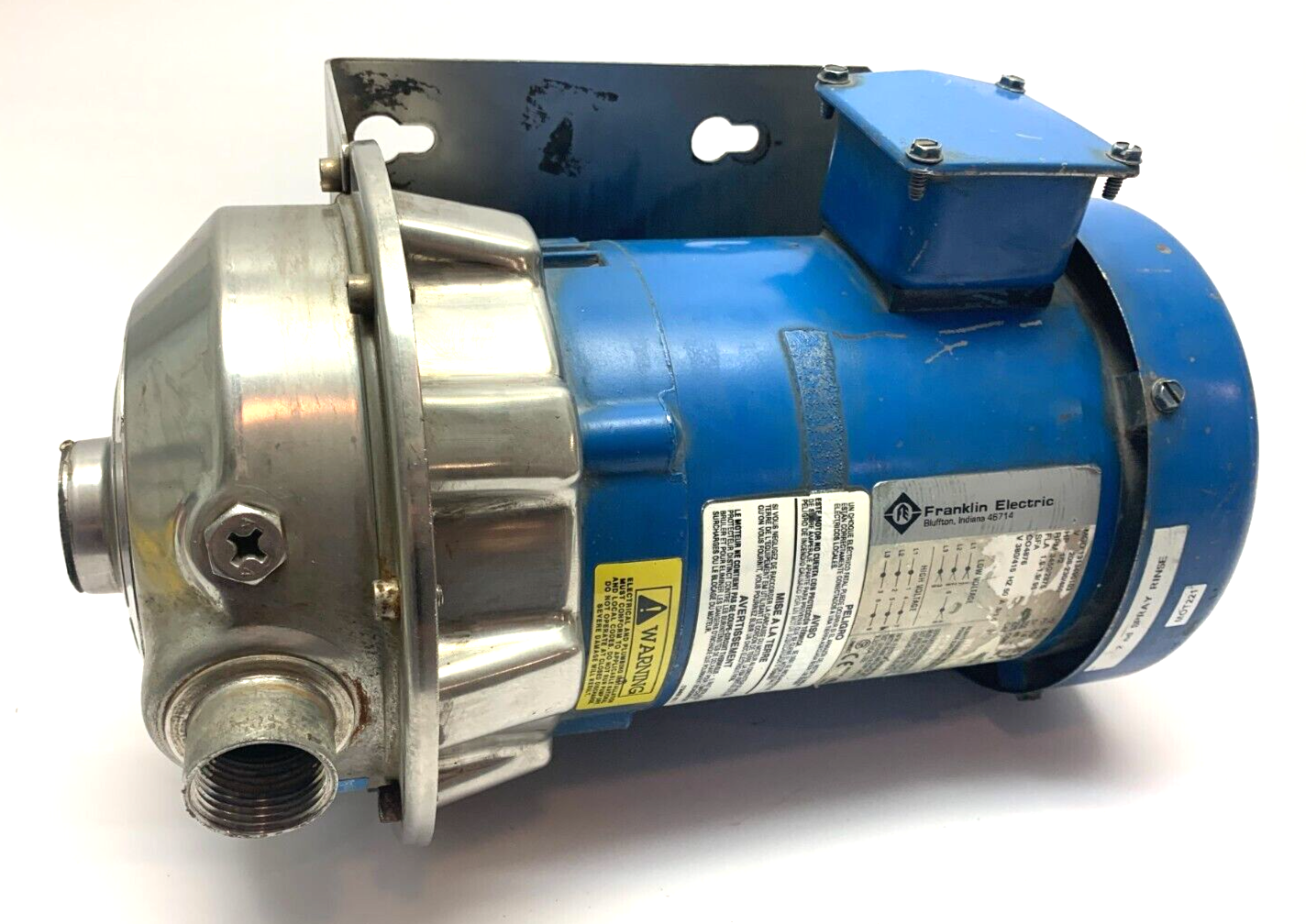 Goulds 1ST1C5F4 NPE Series Centrifugal Pump 1 x 1-1/4-6 3450/2875 RPM 1/2 HP - Maverick Industrial Sales