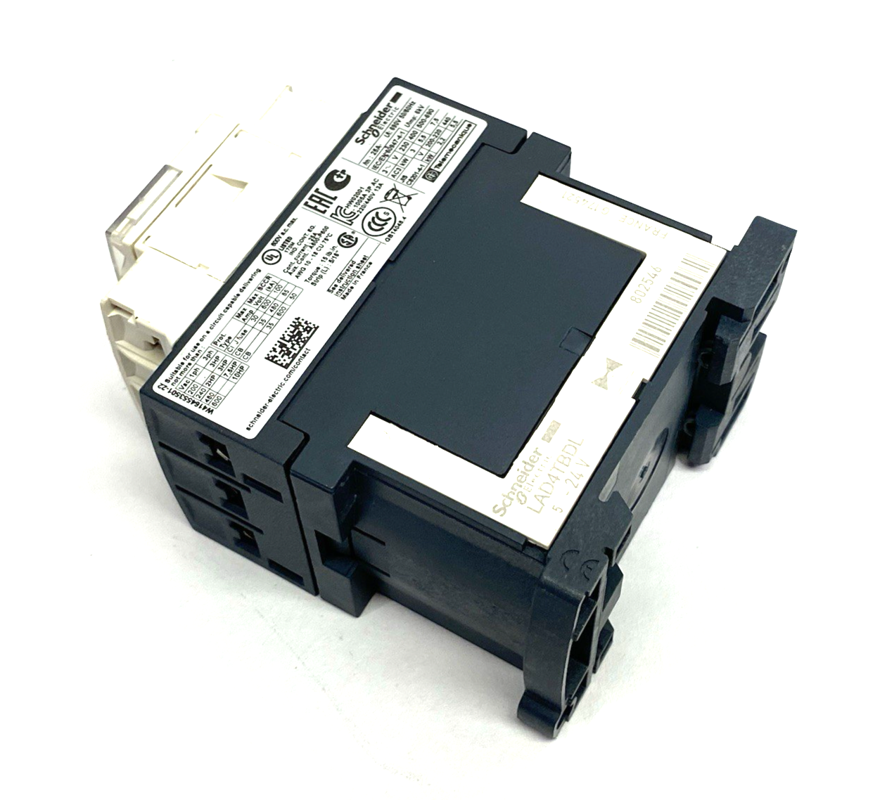 Schneider Electric LC1D12BD IEC Contactor, TeSys Deca, Nonreversing, 12A - Maverick Industrial Sales