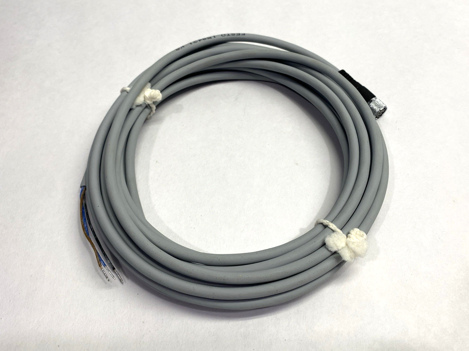 Festo SIM-M8-3GD-5-PU Single-Ended Cordset 3-Pin M8 5m 159421 - Maverick Industrial Sales