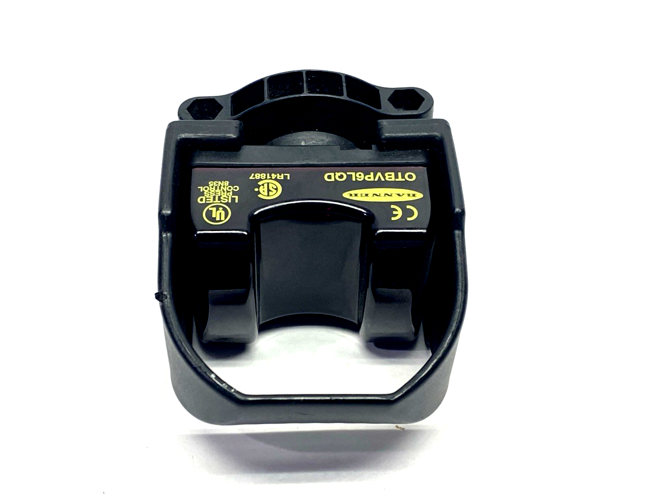 OTBVP6LQD | Banner Momentary Optical Touch Button w/ Cover & Bracket 34997 - Used - Maverick Industrial Sales