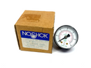 NoShok 15.110.60 HITech Pressure Gauge Back Connection 1/8" NPT 0-60psi - Maverick Industrial Sales