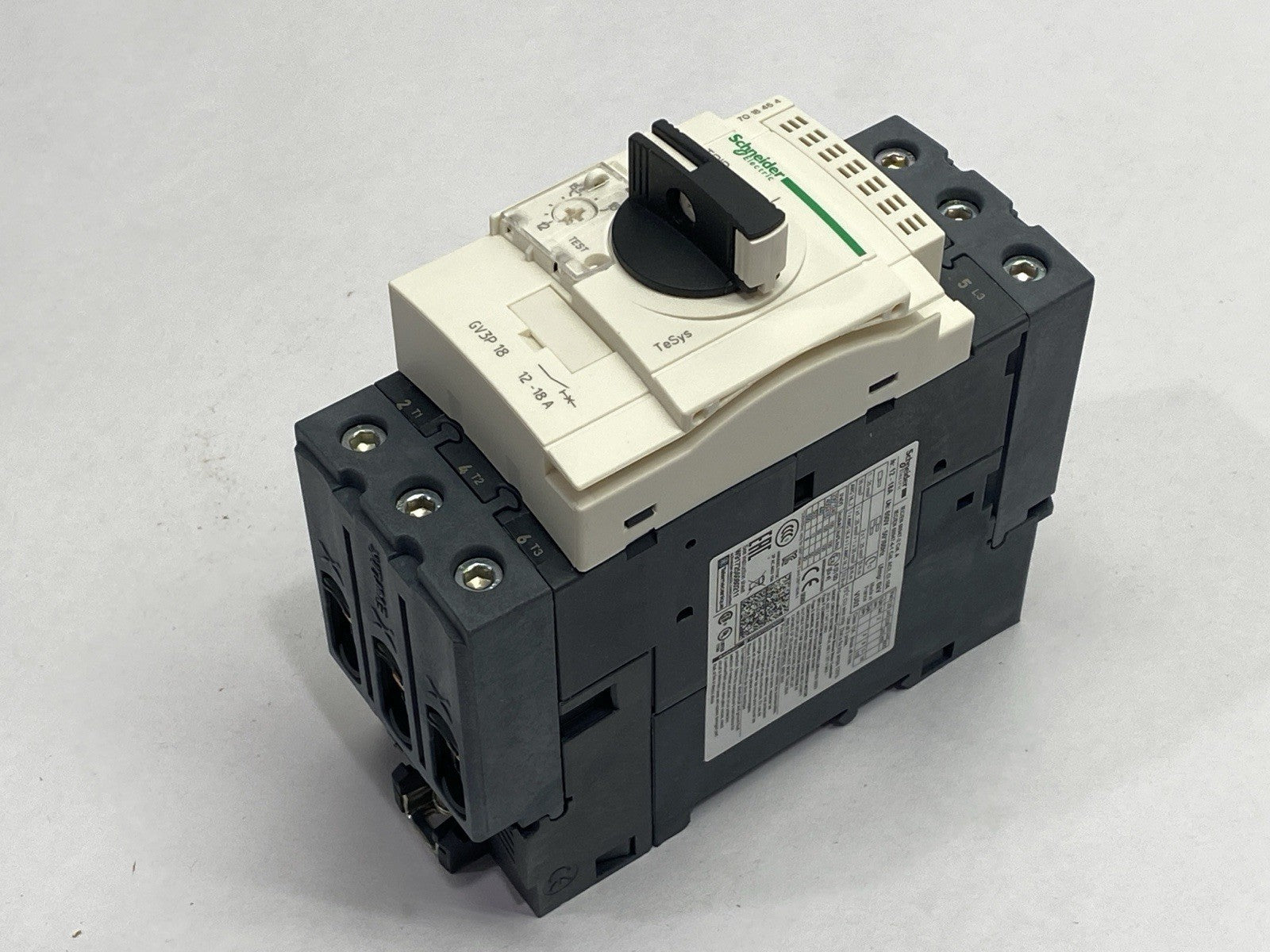 Schneider Electric GV3P18 Motor Circuit Breaker Manual Starter 12-18A - Maverick Industrial Sales