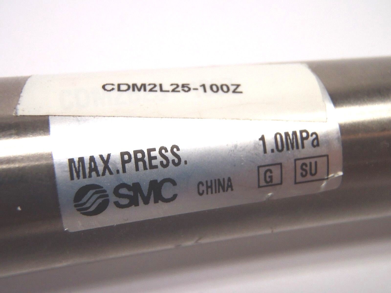 SMC CDM2L25-100Z Pneumatic Round Body Dual Acting Cylinder W/ JA30-10-125 Joint - Maverick Industrial Sales