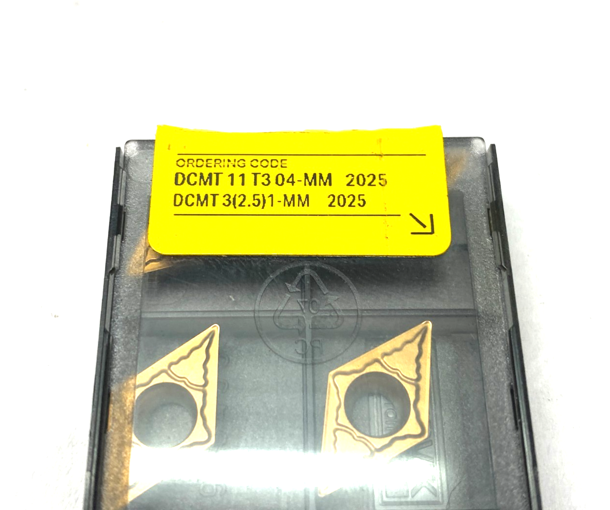 DCMT 11 T3 04-MM 2025 | Sandvik CoroTurn 107 Insert for Turning 5730942 PKG OF 10 - New – Open box - Maverick Industrial Sales