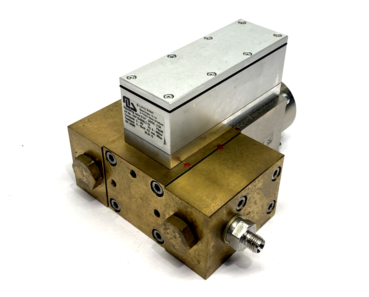 EHP1B400BLZV3 | Lanny EHP1B400 BLZ V3 Regulating Valve, G 1/4" 24VDC 2.5A PN440 - Used - Maverick Industrial Sales