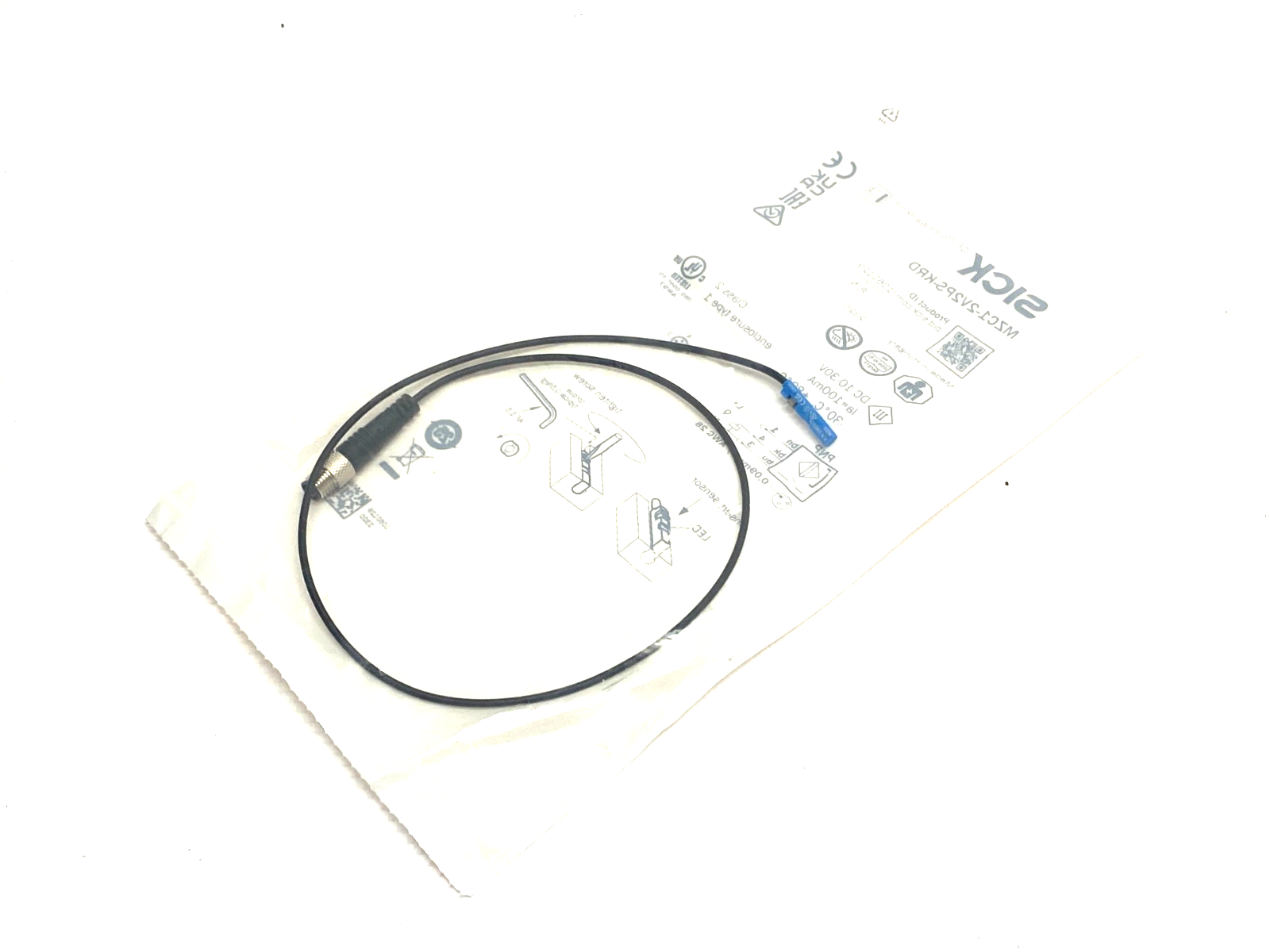 Sick MZC1-2V2PS-KRD Cylinder Sensor M8 Connector 10-30VDC 1060129 - Maverick Industrial Sales