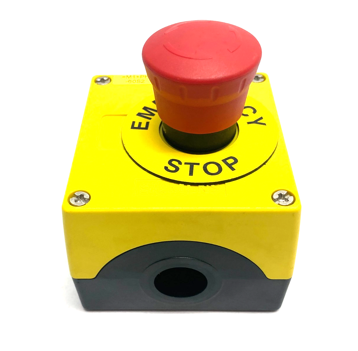 Siemens 3SU1801-0NZ00 K0Y Sirius ACT Plastic Emergency Stop Housing Assembly - Maverick Industrial Sales