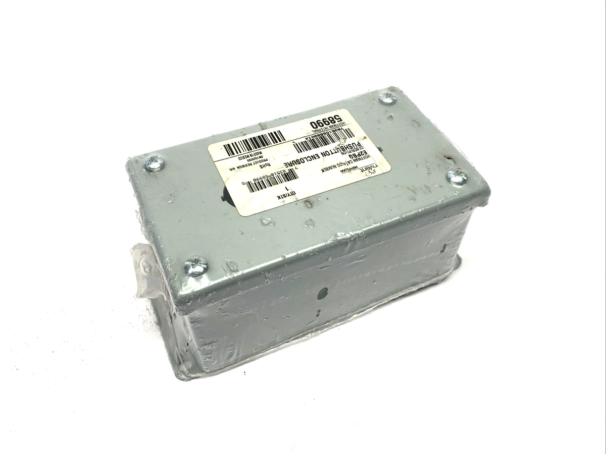 Hoffman E2PBG Pushbutton Enclosure, Type 12, 2PBx22.5mm 58990 - Maverick Industrial Sales