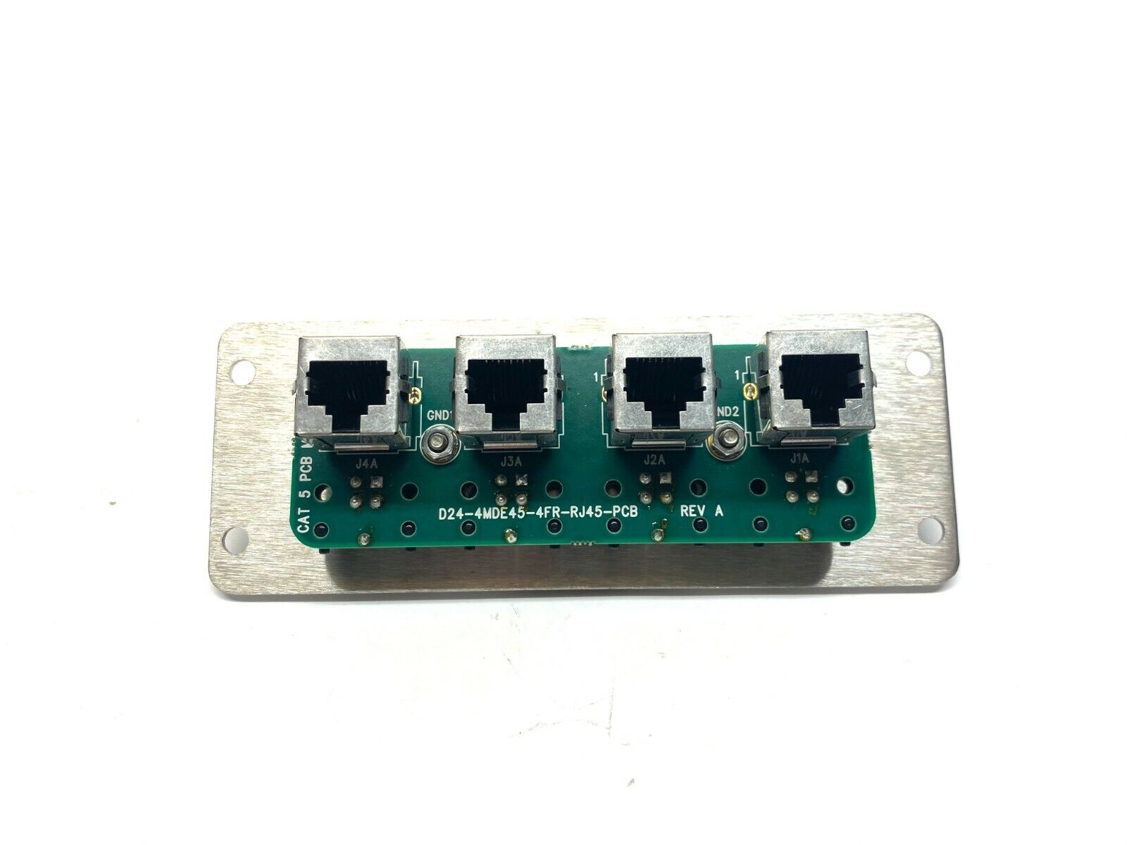 Memcom D24-4MDE45-FR-RJ45 Ethernet Receptacle 4 Pole M12 D-Coded Female - Maverick Industrial Sales