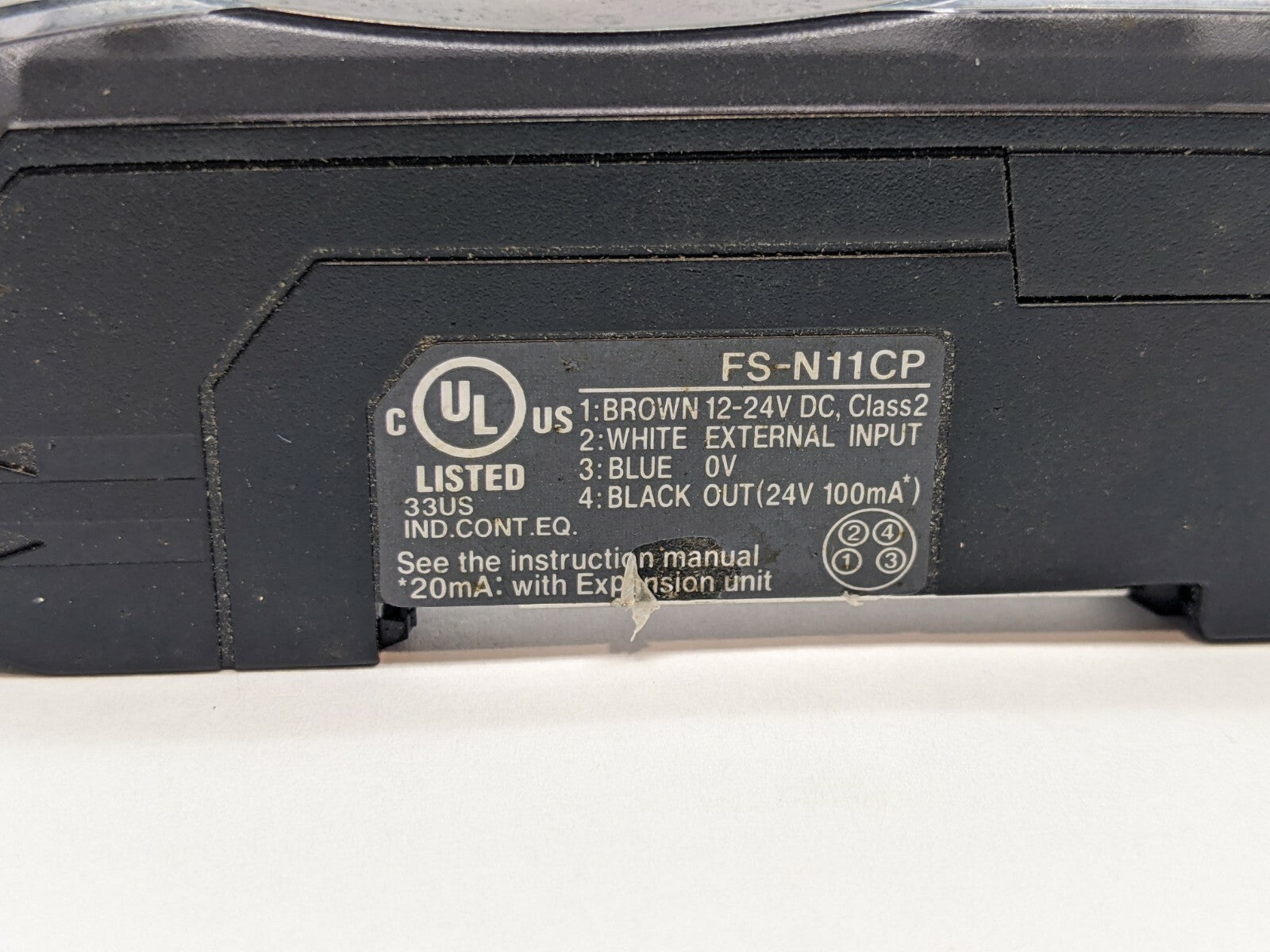 Keyence FS-N11CP Digital Fiber Optic Amplifier - Maverick Industrial Sales