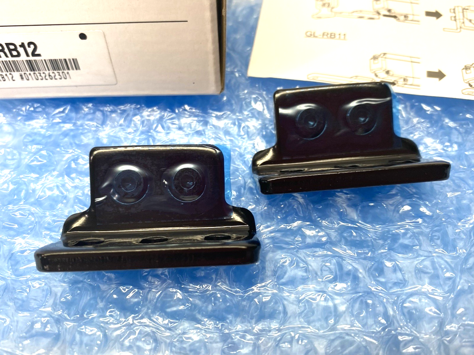 Keyence GL-RB12 L-Shape Mounting Brackets for Light Curtains SET OF 2 - Maverick Industrial Sales
