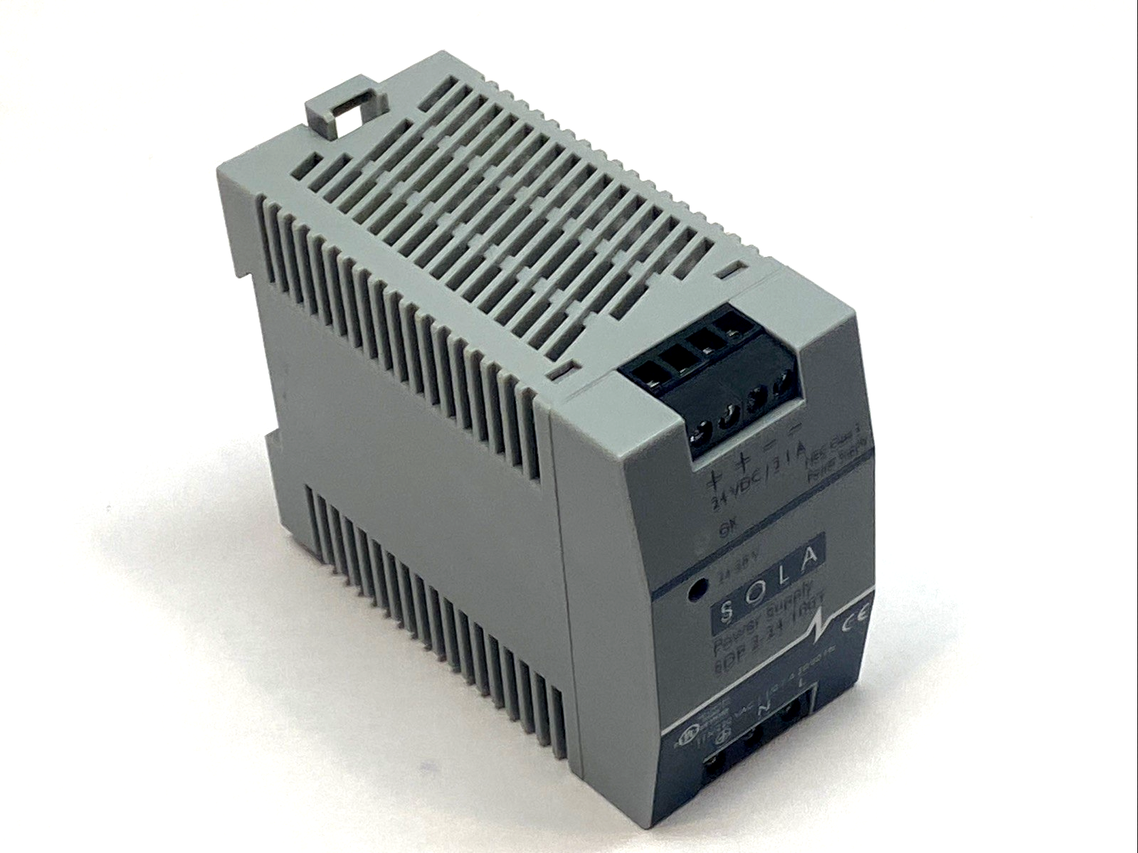 SDP 2-24-100T | Emerson Power Supply 24VDC 2.1A 50W DIN Rail SolaHD - Used - Maverick Industrial Sales