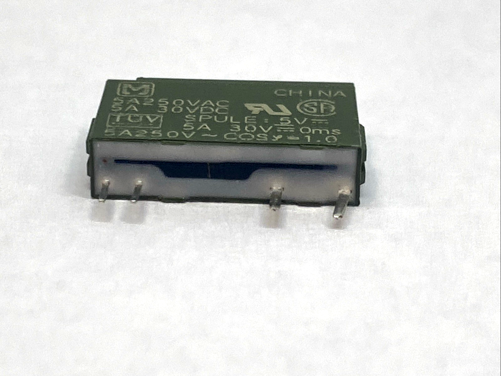 PA1a-5V | Matsushita Slim Power Relay 5VDC Coil 250VAC PCB LOT OF 2 - Used - Maverick Industrial Sales