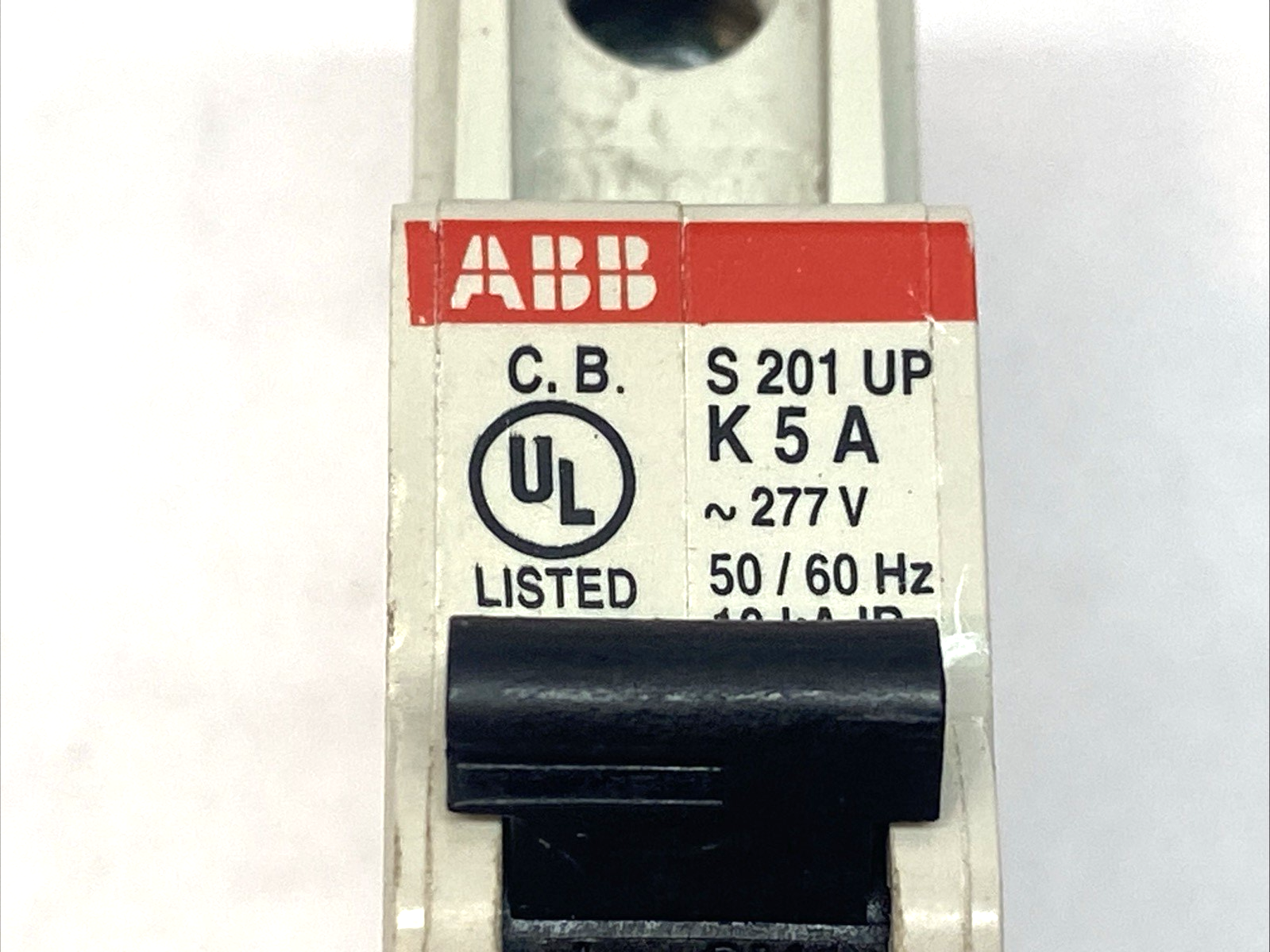 ABB S201UP-K5A Miniature Circuit Breaker 1P 5A 277V 50/60HZ - Maverick Industrial Sales