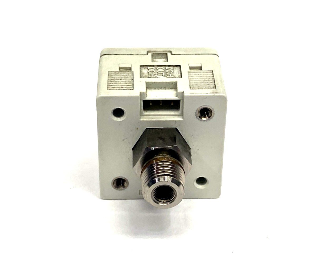 ISE30-01-28 | SMC Digital Pneumatic Pressure Switch 1/8" NPT, 12-24VDC - Used - Maverick Industrial Sales