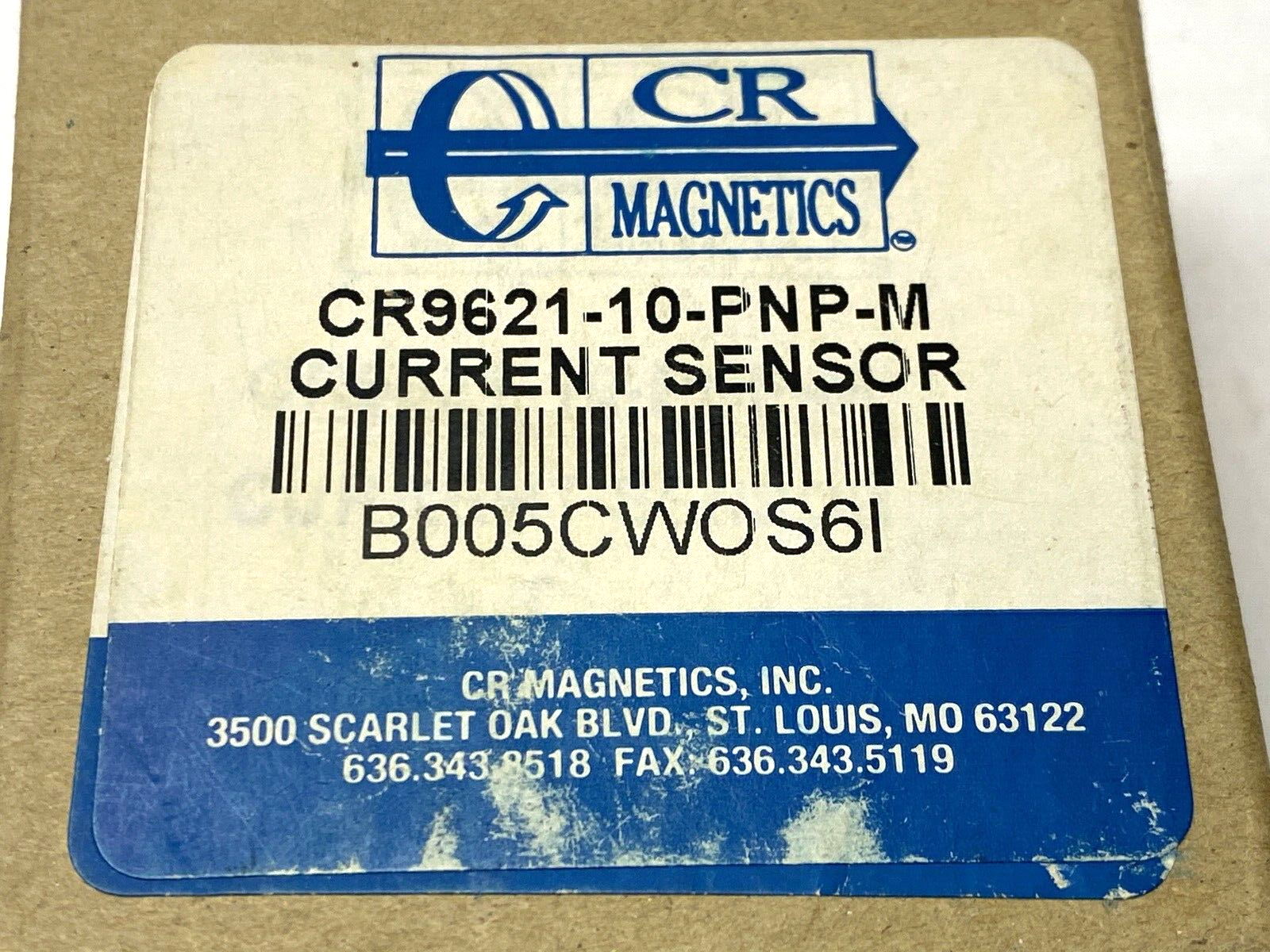 CR Magnetics CR9621-10-ACA-M Current Sensor Normally Open - Maverick Industrial Sales