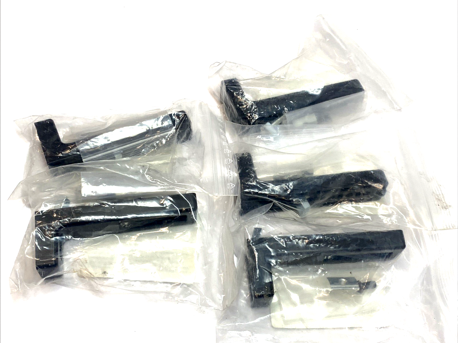 Floor Bracket 136642 | Slot 8 Height Adjustable M6 120x45x30mm LOT OF 5 - New - Maverick Industrial Sales