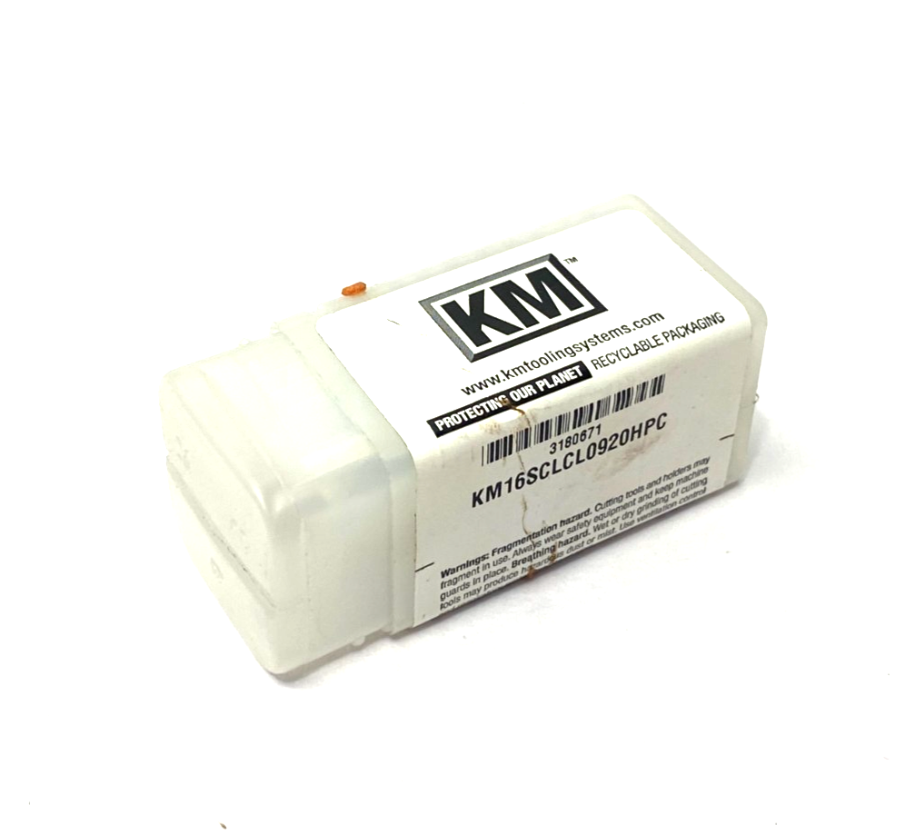Kennametal 3180671 KM Micro™ Cutting Unit SCLC-95° S-Clamping KM16SCLCL0920HPC - Maverick Industrial Sales