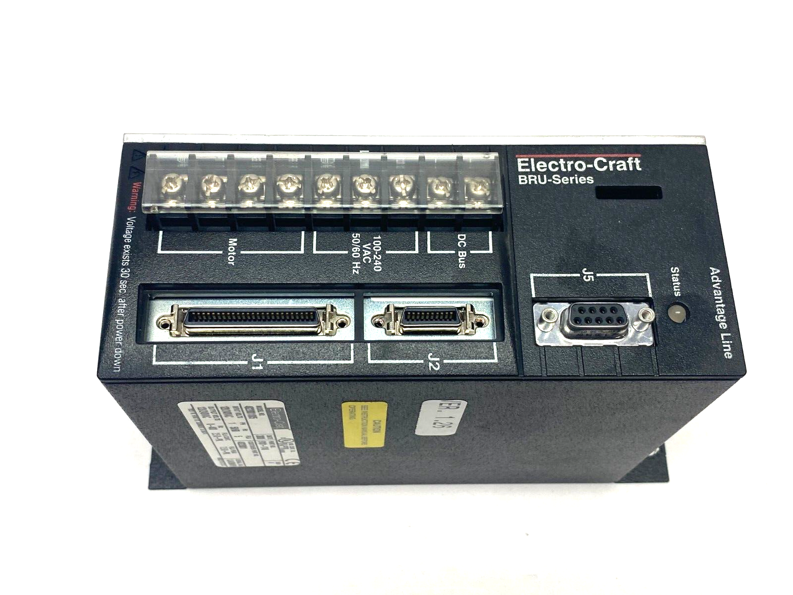 Electro-Craft 48228001/005 BRU Ser. Advantage Line Servo Drive 1-Phase 9101-1748 - Maverick Industrial Sales